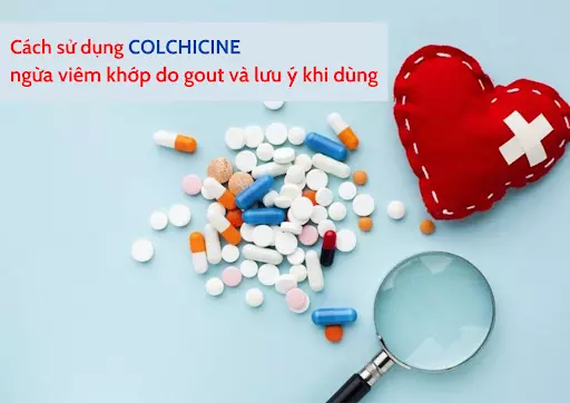 Cách sử dụng Colchicin ngừa viêm khớp do gout và lưu ý khi dùng